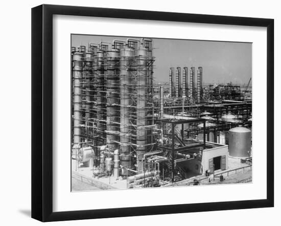 Modern Union Carbide Buildings-J^ R^ Eyerman-Framed Photographic Print