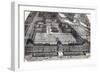 Modern View of the Tuileries and the Louvre, Paris, 1845-null-Framed Giclee Print