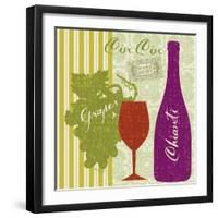 Modern Vino-Lola Bryant-Framed Art Print