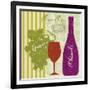 Modern Vino-Lola Bryant-Framed Art Print