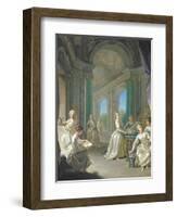 Modern Virgins, 1728-Jean Raoux-Framed Giclee Print