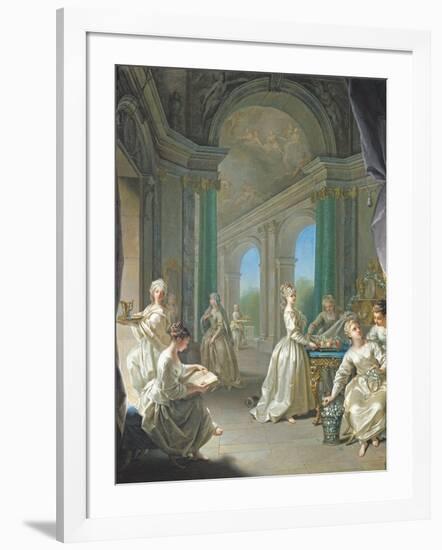 Modern Virgins, 1728-Jean Raoux-Framed Giclee Print