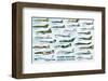 Modern Warplanes-Libero Patrignani-Framed Art Print