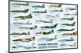 Modern Warplanes-Libero Patrignani-Mounted Art Print