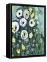 Modern White Floral II-Tara Daavettila-Framed Stretched Canvas