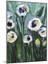 Modern White Floral V-Tara Daavettila-Mounted Art Print