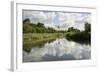 Modern Wind Pump for Pumping Water onto Wicken Fen, Cambridgeshire, UK, June 2011-Terry Whittaker-Framed Photographic Print