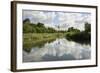 Modern Wind Pump for Pumping Water onto Wicken Fen, Cambridgeshire, UK, June 2011-Terry Whittaker-Framed Photographic Print