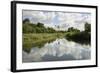 Modern Wind Pump for Pumping Water onto Wicken Fen, Cambridgeshire, UK, June 2011-Terry Whittaker-Framed Photographic Print