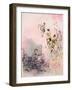 Modern Young Writer Gets Inspiration from Multimedia Muses-George Adamson-Framed Giclee Print