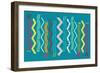 Modern Zigzags-Ruth Palmer-Framed Premium Giclee Print