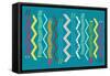 Modern Zigzags-Ruth Palmer-Framed Stretched Canvas