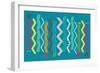 Modern Zigzags-Ruth Palmer-Framed Art Print