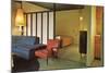 Moderne Motel Suite-null-Mounted Art Print