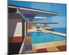 Modernist - Stahl House X-Andy Burgess-Mounted Giclee Print