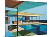 Modernist - Stahl House XI-Andy Burgess-Mounted Giclee Print
