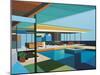 Modernist - Stahl House XI-Andy Burgess-Mounted Giclee Print