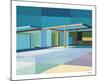 Modernist - Wexler Steel House Entrance-Andy Burgess-Mounted Limited Edition