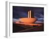 Modernistic Facade of Congress Building Designed by Oscar Niemeyer-Dmitri Kessel-Framed Photographic Print