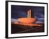 Modernistic Facade of Congress Building Designed by Oscar Niemeyer-Dmitri Kessel-Framed Photographic Print