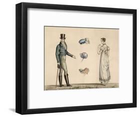 Modes for 1809-H de Viel Castel-Framed Art Print