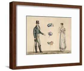 Modes for 1809-H de Viel Castel-Framed Art Print