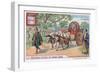 Modes of Transport in Japan, Convey of a Buddhist Priest, 19th Century-Justus Freiherr von Liebig-Framed Giclee Print