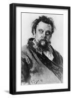 Modest Petrovich Mussorgsky Russian Composer-null-Framed Art Print