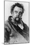 Modest Petrovich Mussorgsky Russian Composer-null-Mounted Art Print