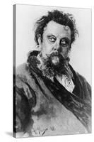 Modest Petrovich Mussorgsky Russian Composer-null-Stretched Canvas