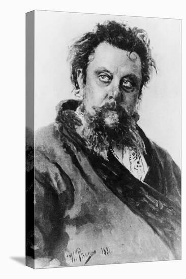 Modest Petrovich Mussorgsky Russian Composer-null-Stretched Canvas