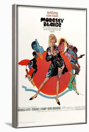 Modesty Blaise-null-Framed Art Print