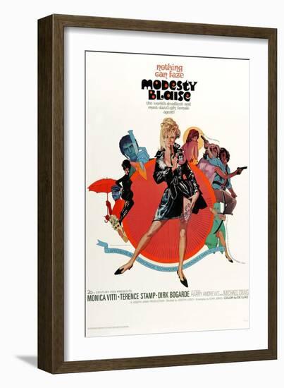 Modesty Blaise-null-Framed Art Print