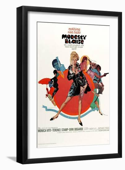 Modesty Blaise-null-Framed Art Print