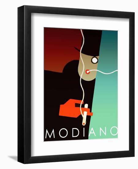 Modiano Cig-null-Framed Premium Giclee Print