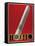 Modiano Cigs Red Italian-null-Framed Stretched Canvas