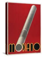 Modiano Cigs Red Italian-null-Stretched Canvas