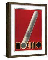 Modiano Cigs Red Italian-null-Framed Giclee Print