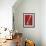 Modiano Cigs Red Italian-null-Framed Giclee Print displayed on a wall