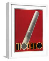 Modiano Cigs Red Italian-null-Framed Giclee Print
