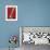 Modiano Cigs Red Italian-null-Framed Giclee Print displayed on a wall