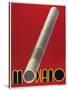 Modiano Cigs Red Italian-null-Stretched Canvas