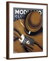 Modianohat-null-Framed Giclee Print