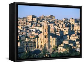 Modica, Sicily, Italy-Peter Thompson-Framed Stretched Canvas