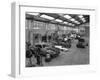 Modified Fords During Race Preparation, Littleborough, Greater Manchester, 1972-Michael Walters-Framed Photographic Print