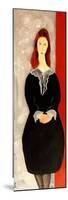 Modigliani Jean Hebuterne with Black Dress, 2016-Susan Adams-Mounted Premium Giclee Print