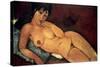 Modigliani: Nude, 1917-Amedeo Modigliani-Stretched Canvas