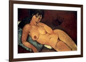 Modigliani: Nude, 1917-Amedeo Modigliani-Framed Giclee Print