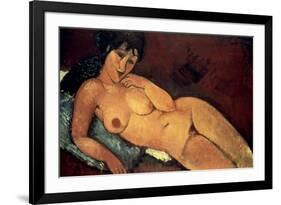 Modigliani: Nude, 1917-Amedeo Modigliani-Framed Giclee Print