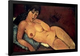 Modigliani: Nude, 1917-Amedeo Modigliani-Framed Giclee Print